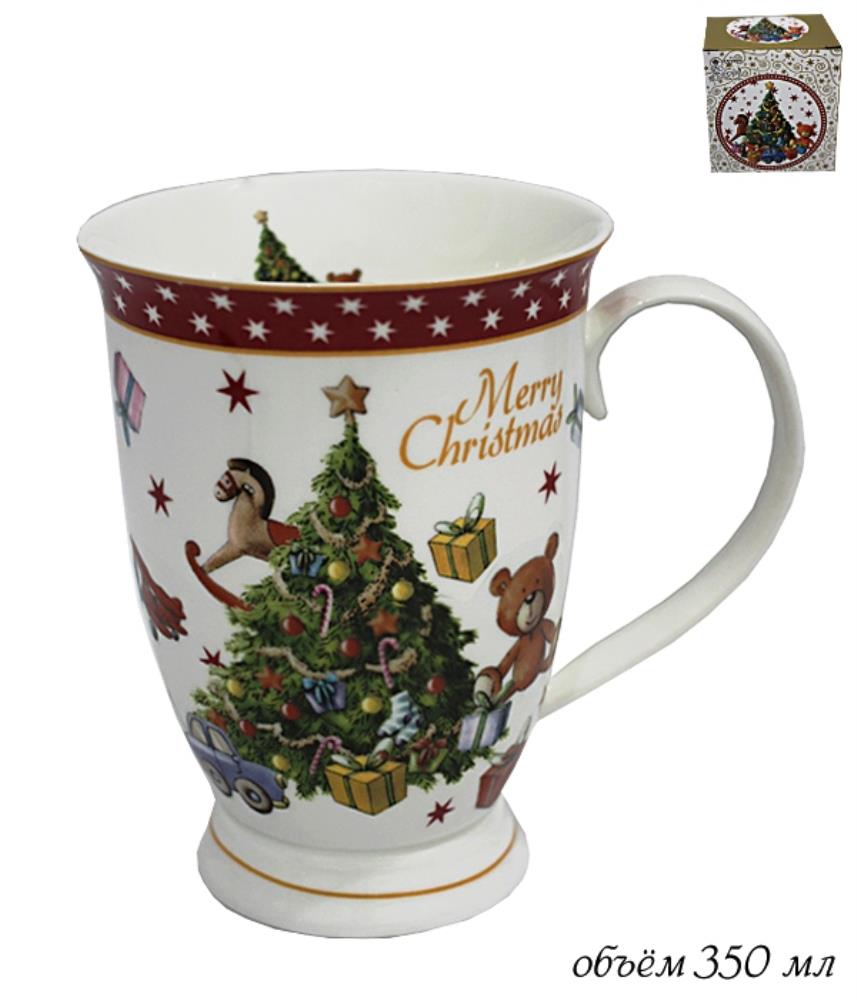 105-129 Кружка 350мл НОВЫЙ ГОД в под.уп.(х36)Фарфор 105-129 Кружка 350мл НОВЫЙ ГОД в под.уп.(х36)Фарфор