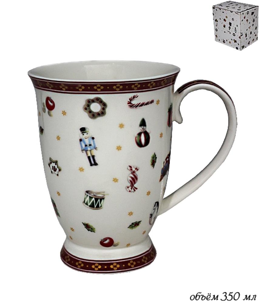 105-596 Кружка 290 мл НОВЫЙ ГОД в под.уп.(х36) Фарфор 105-596 Кружка 290 мл НОВЫЙ ГОД в под.уп.(х36) Фарфор