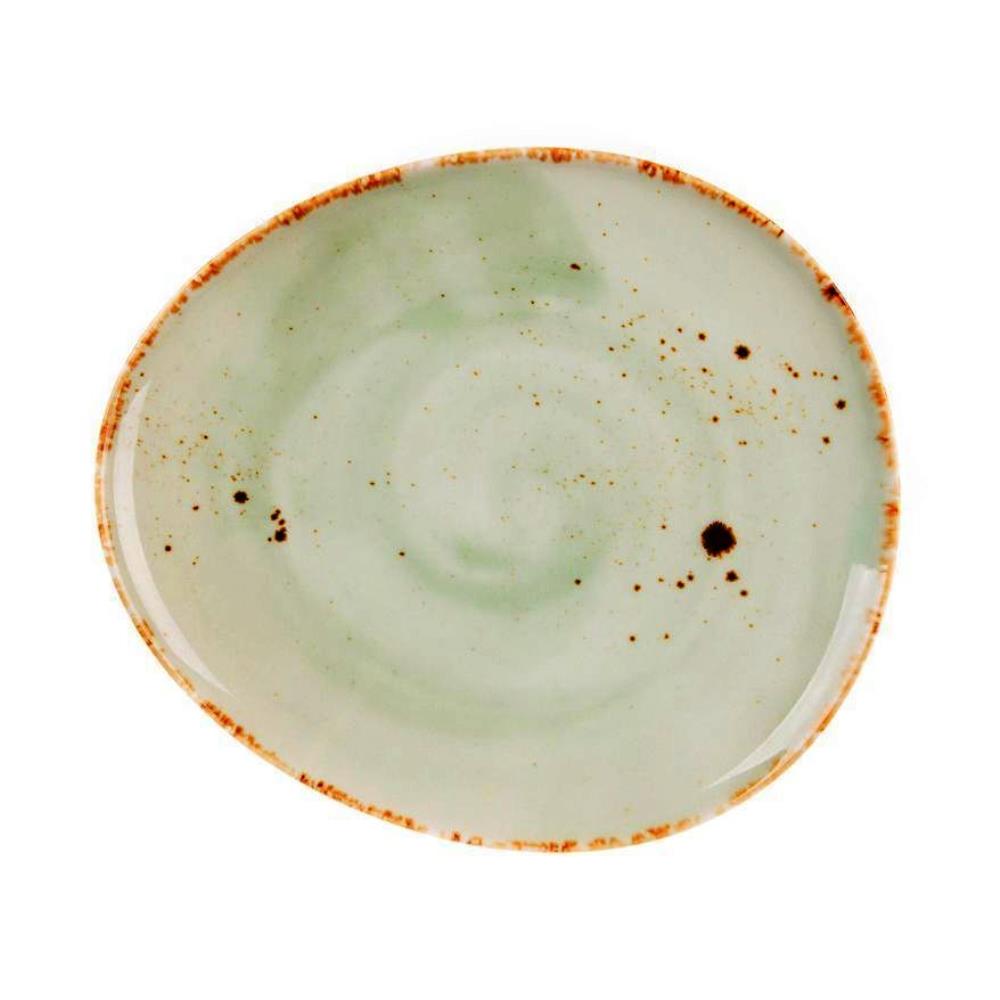 Organica Green Тарелка 19*17 см, P.L. Proff Cuisine /6