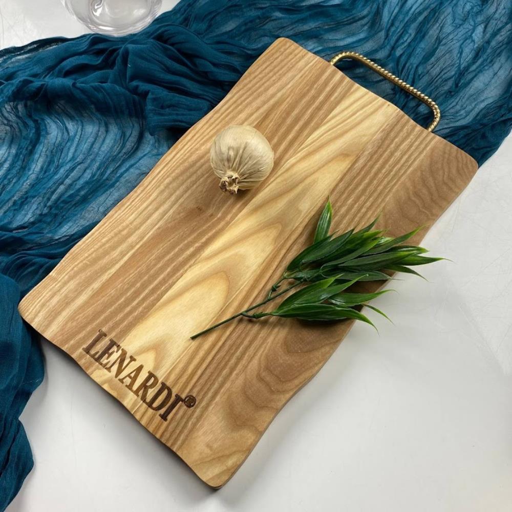 888-622 Доска из ясеня с металл. ручками 45х22 см.(*5)