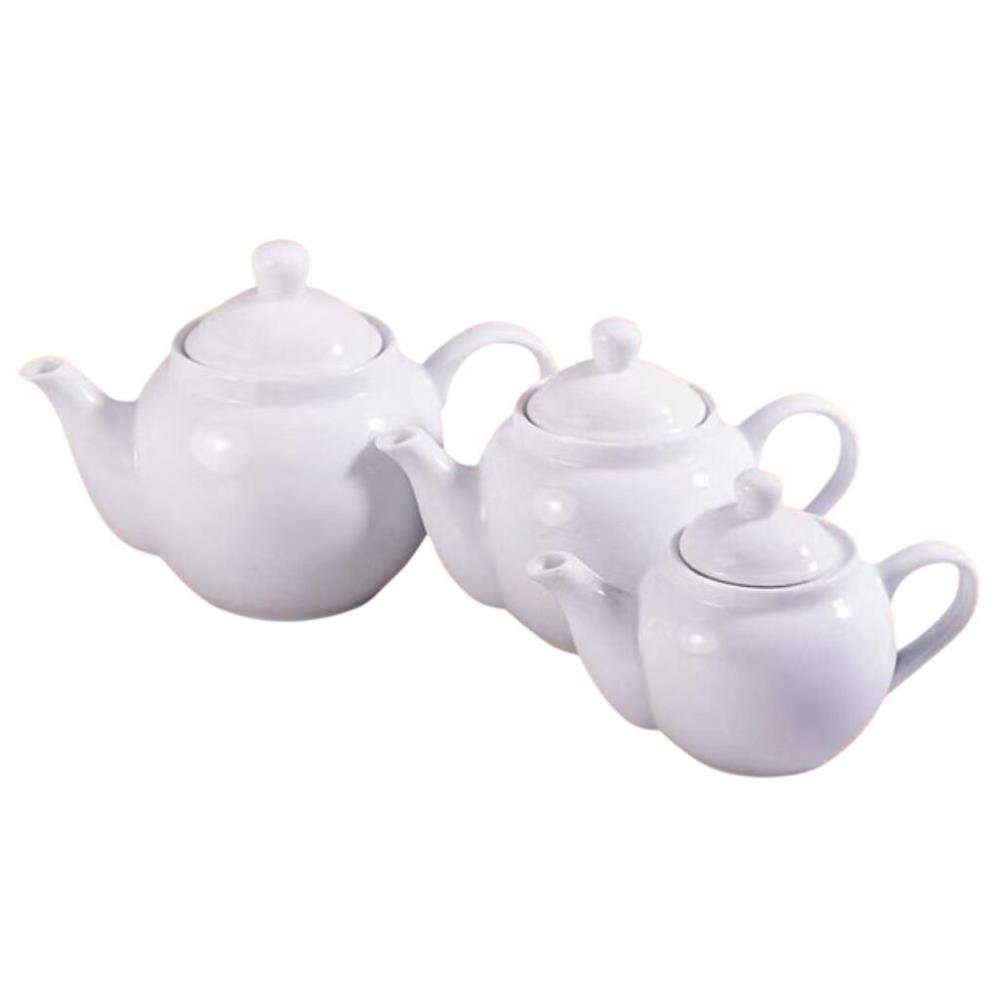 Proff Cuisine Чайник 0,31 л d 9,5 см h10,5 см белый фарфор P.L.