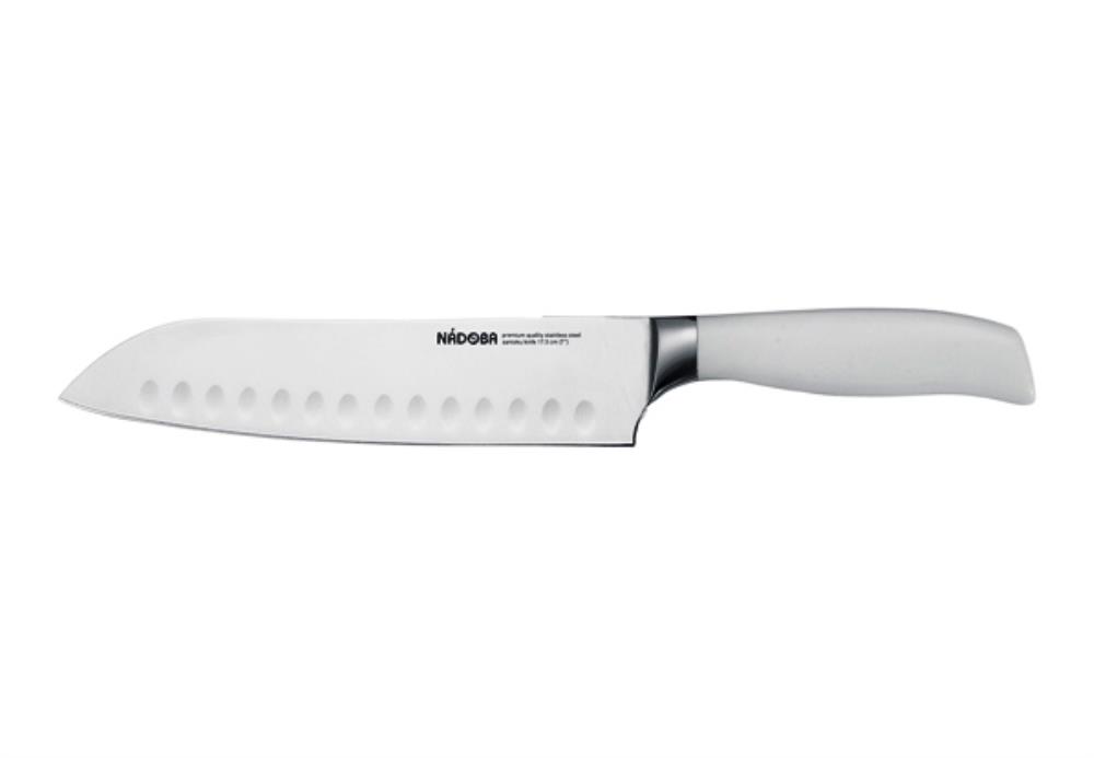 Нож Сантоку, 17,5 см, NADOBA, серия BLANCA