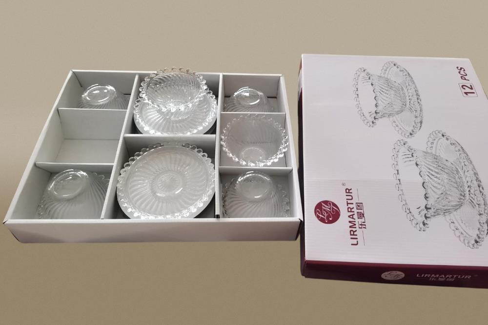 Набор креманок 6/12  стекло кратно 1