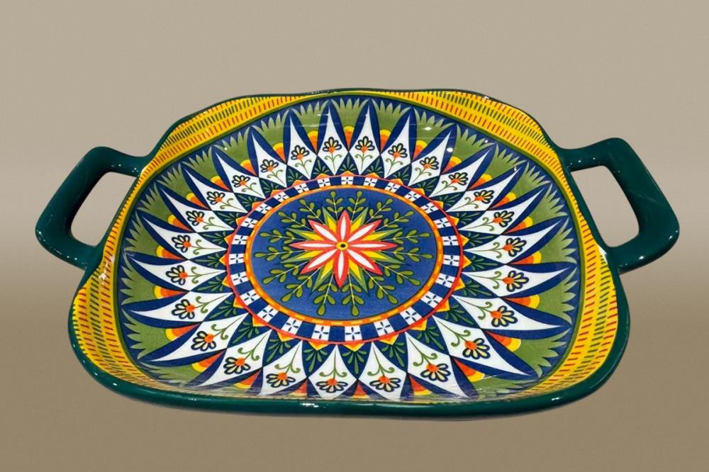 Блюдо сервировочное 23х18.5см  фарфор кратно 6