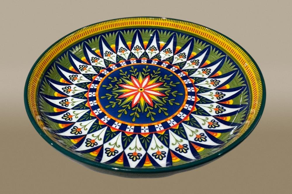 Тарелка глубокая 20см/550мл  фарфор кратно 6