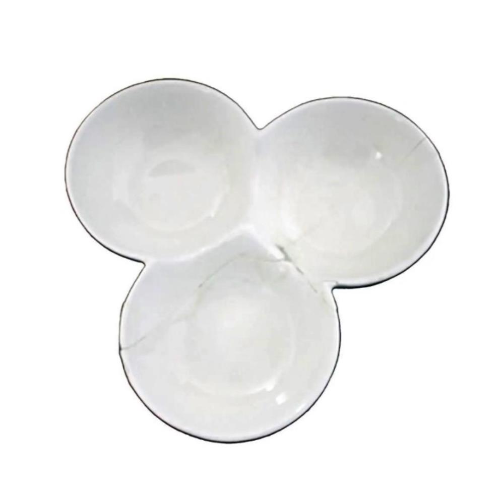 P.L. Proff Cuisine Менажница на 3 отделения, d 20 см,-2025