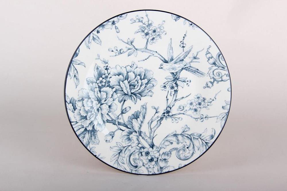 Blue garden Тарелка обеденная 23см кратно 12