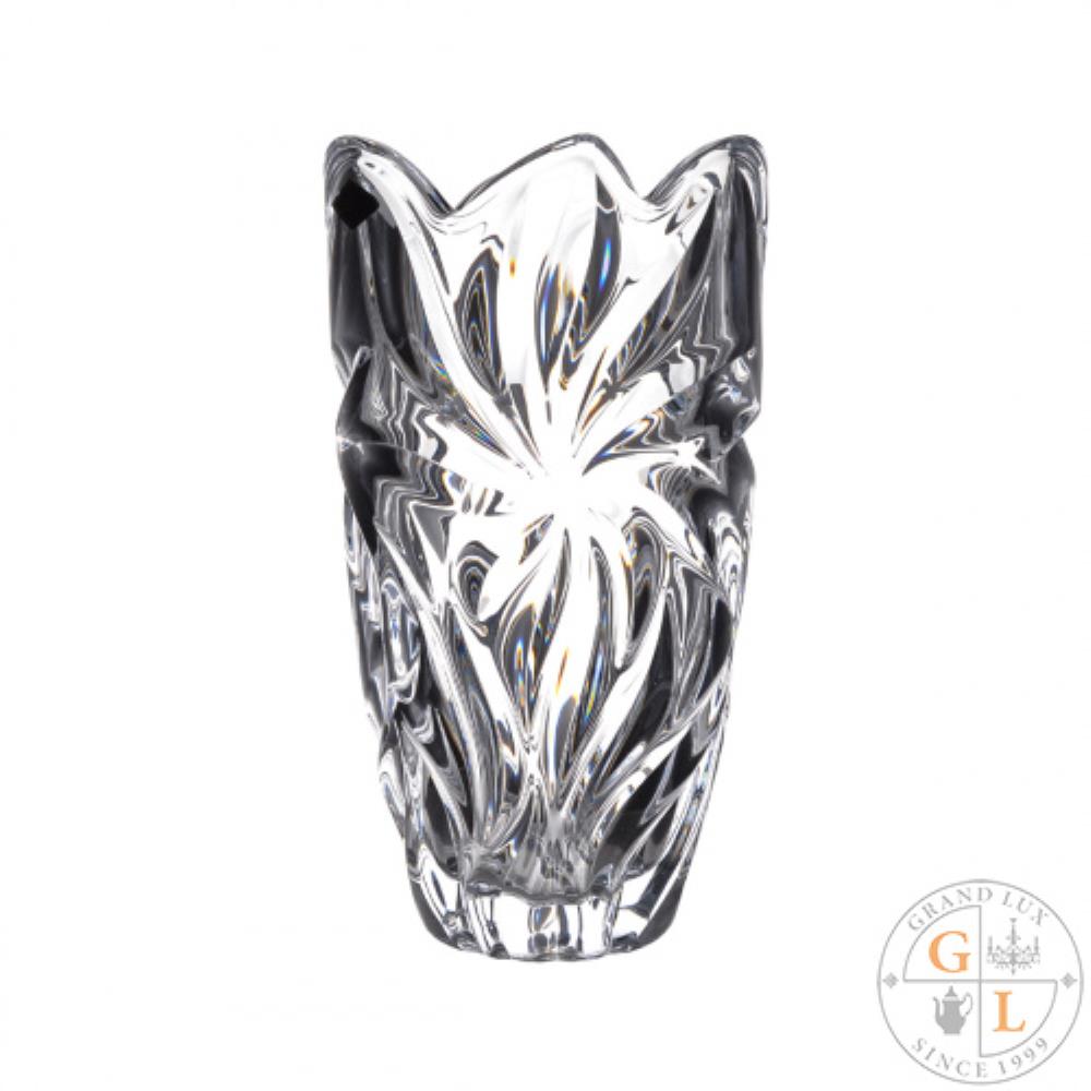 FLORA Ваза 28 см прозрач.