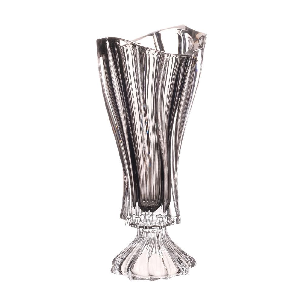 Aurum Crystal Plantica Ваза для цветов 40 см Grey