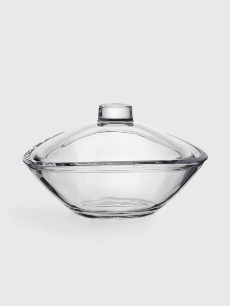 Салатник, 21х13 см, 880 мл, с крышкой, стекло, Song Салатник, 21х13 см, 880 мл, с крышкой, стекло, Song