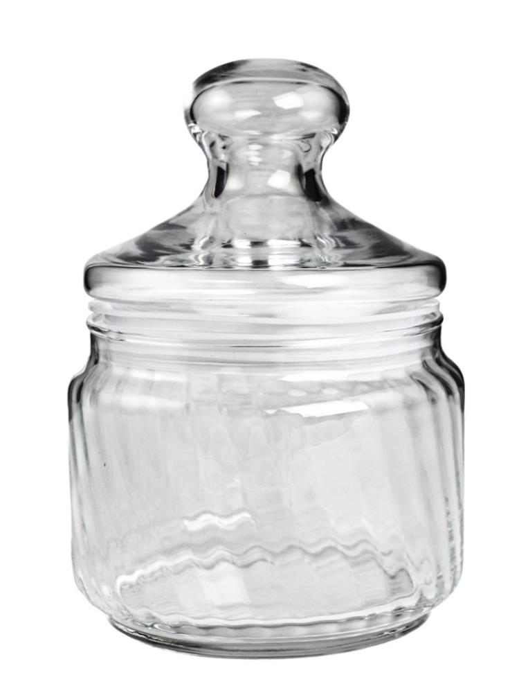 STRIPED Банка для продуктов 0.75л с крышкой