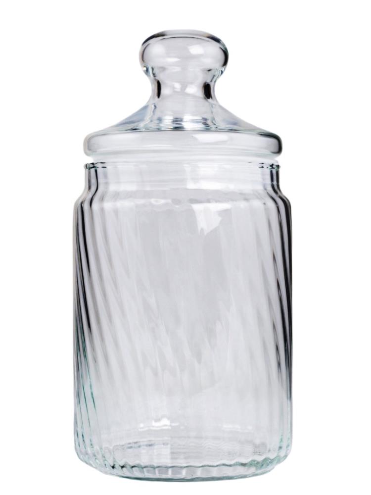 STRIPED Банка для продуктов 1л с крышкой