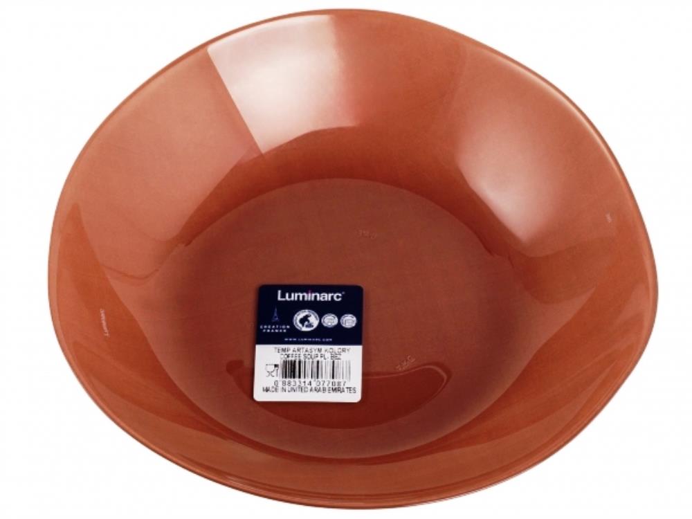 KOLORY COFFEE Тарелка суповая 21см