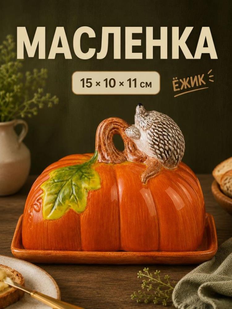 Масленка 15*10,5*11 см Масленка 15*10,5*11 см