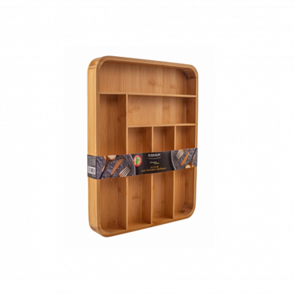 BAMBOO TOUCH Лоток для столовых приборов 40x30x4см