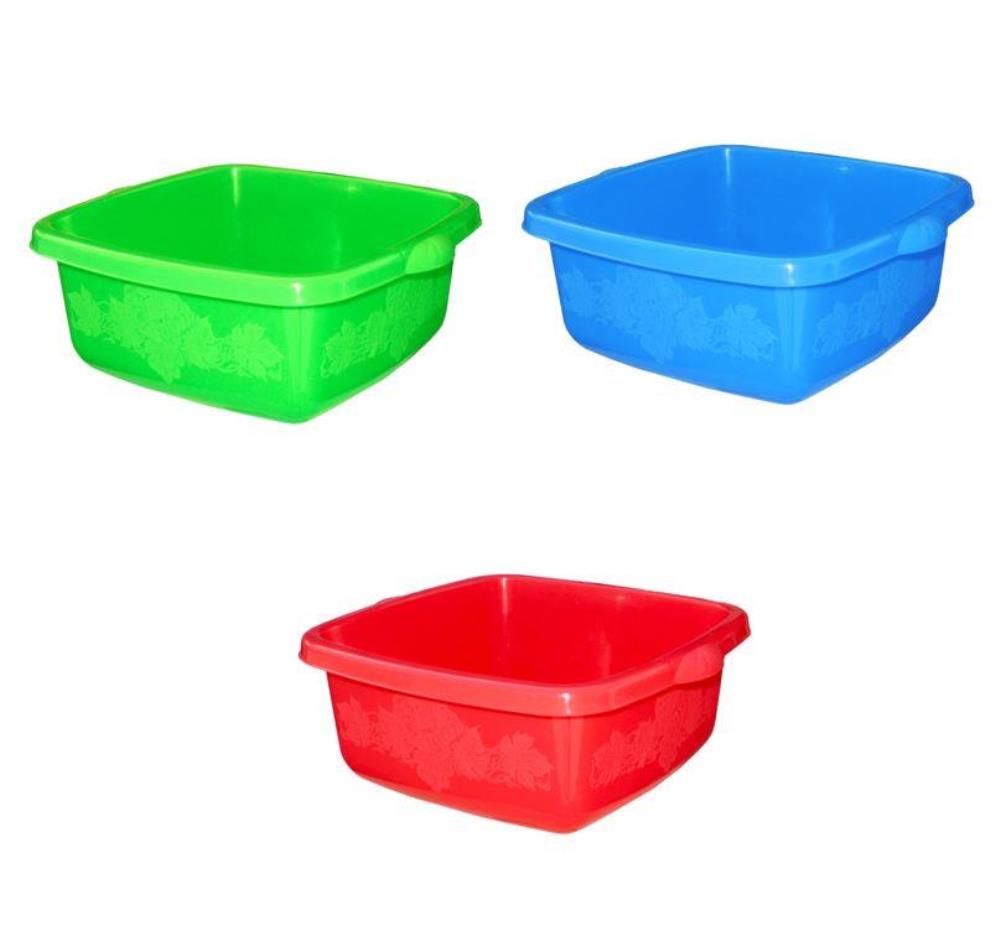 Таз 13 л квадратный   (1)