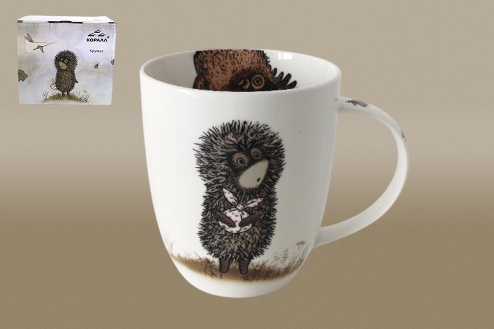 Ежик в тумане Кружка 380 мл ф.дерби п/уп фарфор кратно 1 Ежик в тумане Кружка 380 мл ф.дерби п/уп фарфор кратно 1