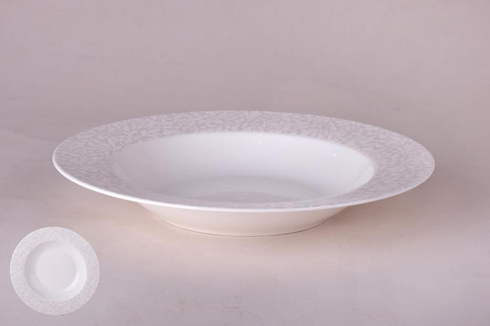 Charme Тарелка суповая 23см/275мл фарфор кратно 6 Charme Тарелка суповая 23см/275мл фарфор кратно 6