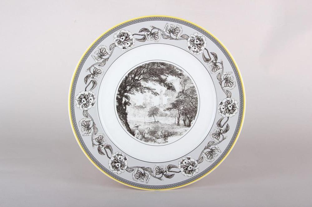 Provence Тарелка обеденная 26.5см фарфор кратно 2 Provence Тарелка обеденная 26.5см фарфор кратно 2