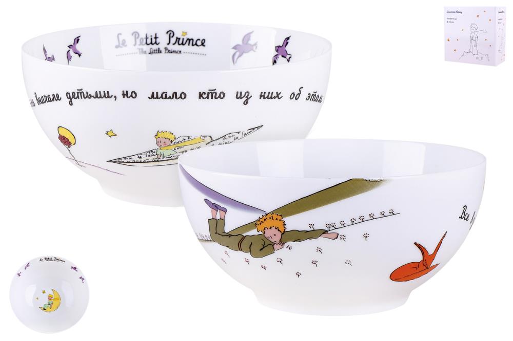 Маленький принц Конфетница 610мл/14см ф.круг п/уп фарфор кратно 1