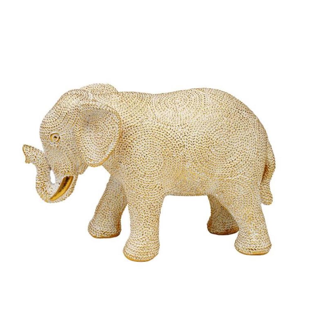Слон декоративный, Д245 Ш100 В155, золотой Слон декоративный, Д245 Ш100 В155, золотой