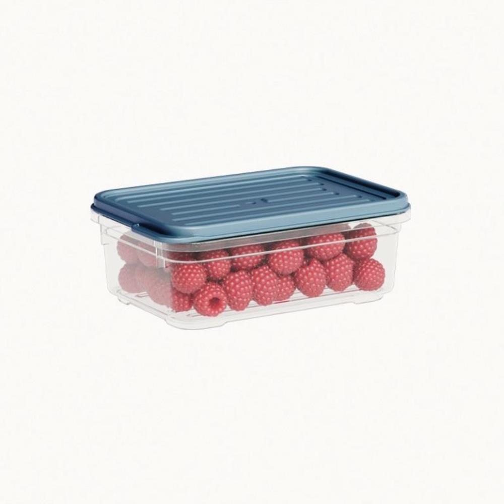 Лоток с крышкой 500 мл серебристо-серый (24)