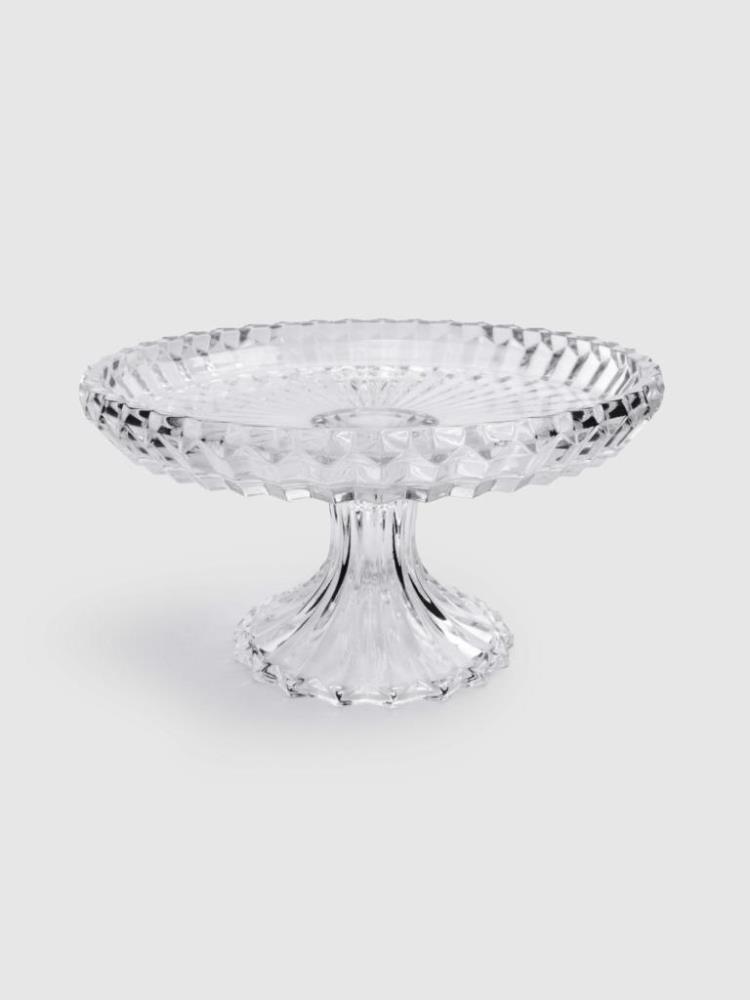 Блюдо, 23х13 см, на ножке, стекло Р, Saltaire