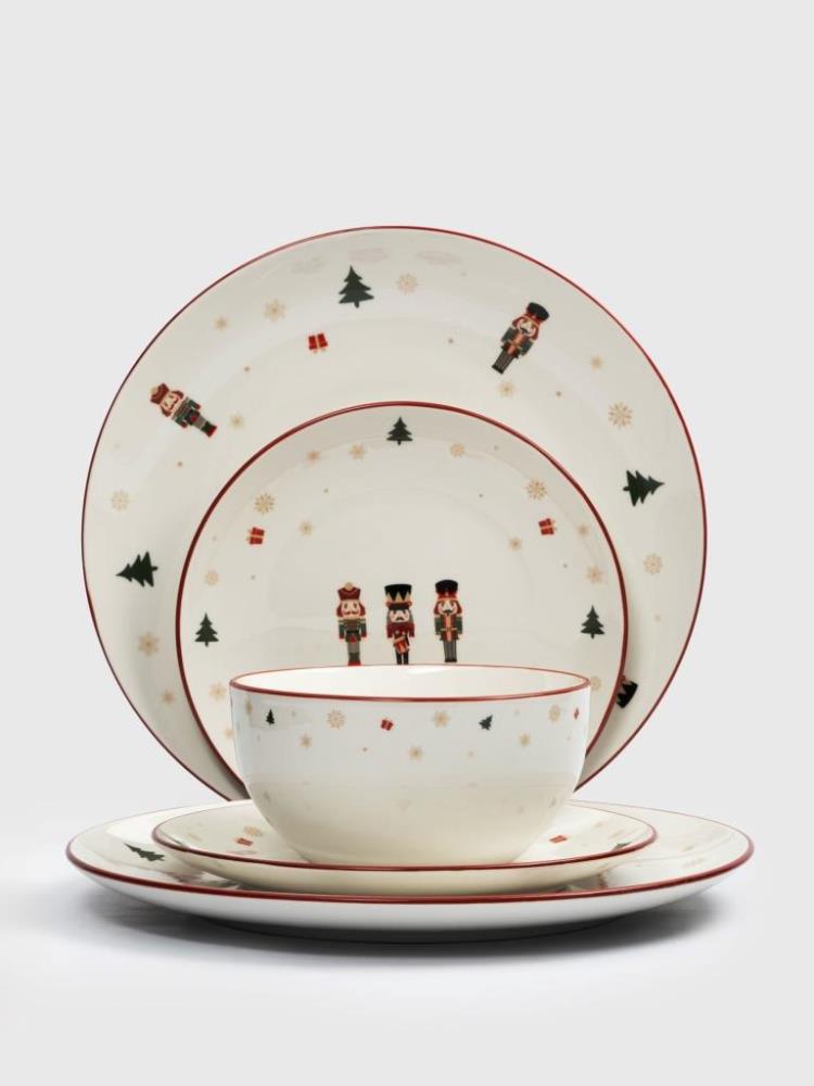 Сервиз обеденный, 6 перс, 18 пр, фарфор P, белый, Щелкунчики, Nutcracker