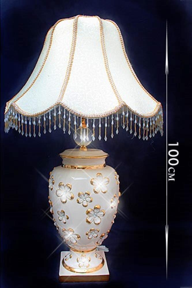 30-102 Настольная лампа в под.уп.(x1) Фарфор