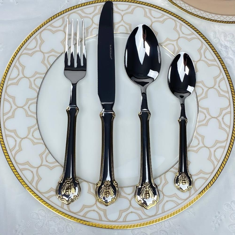 197-042 Набор столовых приборов 24пр. в под.уп.(х8)Металл