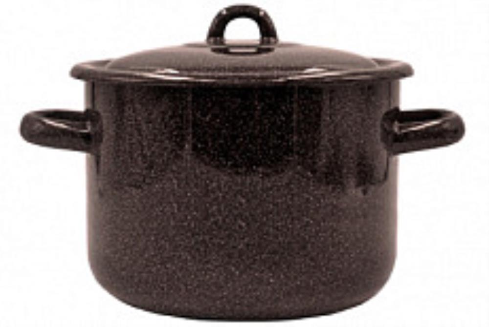 Кастрюля эмал цил 4,3л без рис