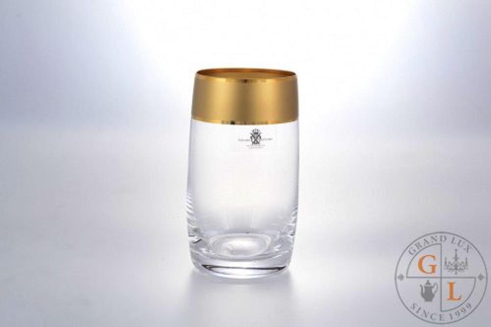 Набор стаканов Crystal Bohemia Матовая полоса 380мл (6 шт)