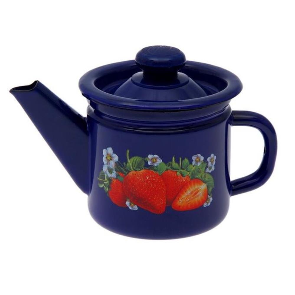 Чайник эмал 1,0л с рис  С2707.3Б,К,4,6,8, С2707.36, С2707.38 /СИБИРСКИЕ ТОВАРЫ код 60068067