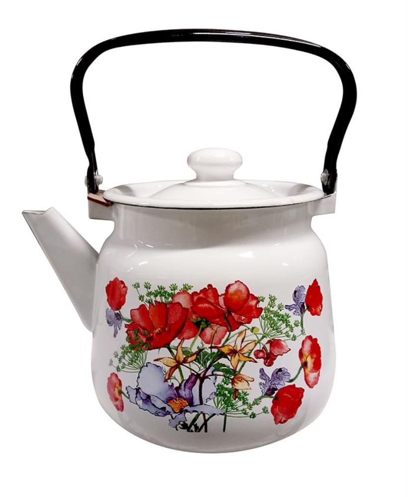 Чайник эмал 3,5л с рис С2716.3*56, С2716*56,С2716*67,С2716.3*80,2716.3*96 /СИБИРСКИЕ ТОВАРЫ код 60066362