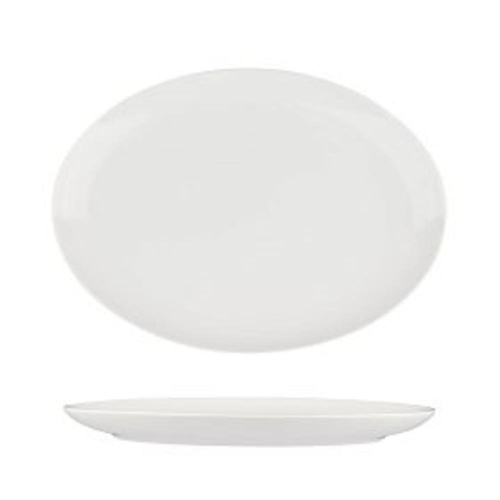 Fine Plus Блюдо овальное 21*15,2 м, h=2см, фарфор 