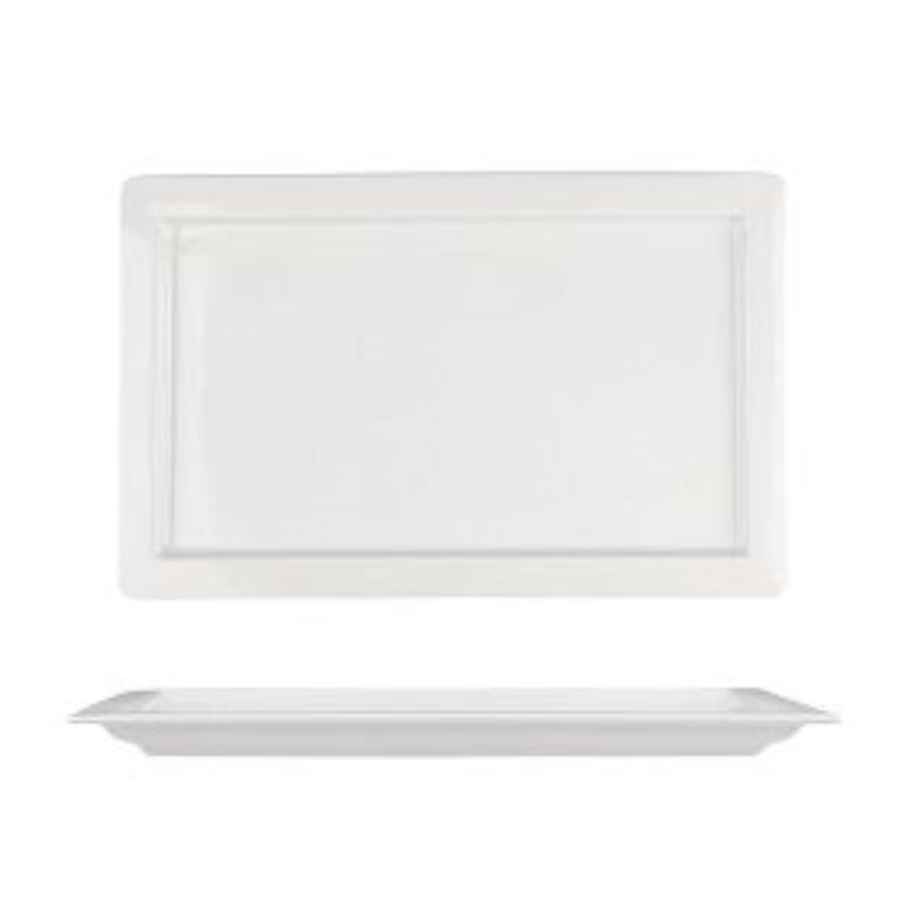 Fine Plus Блюдо прямоугольное 32*20 см, h=2.1см, фарфор 
