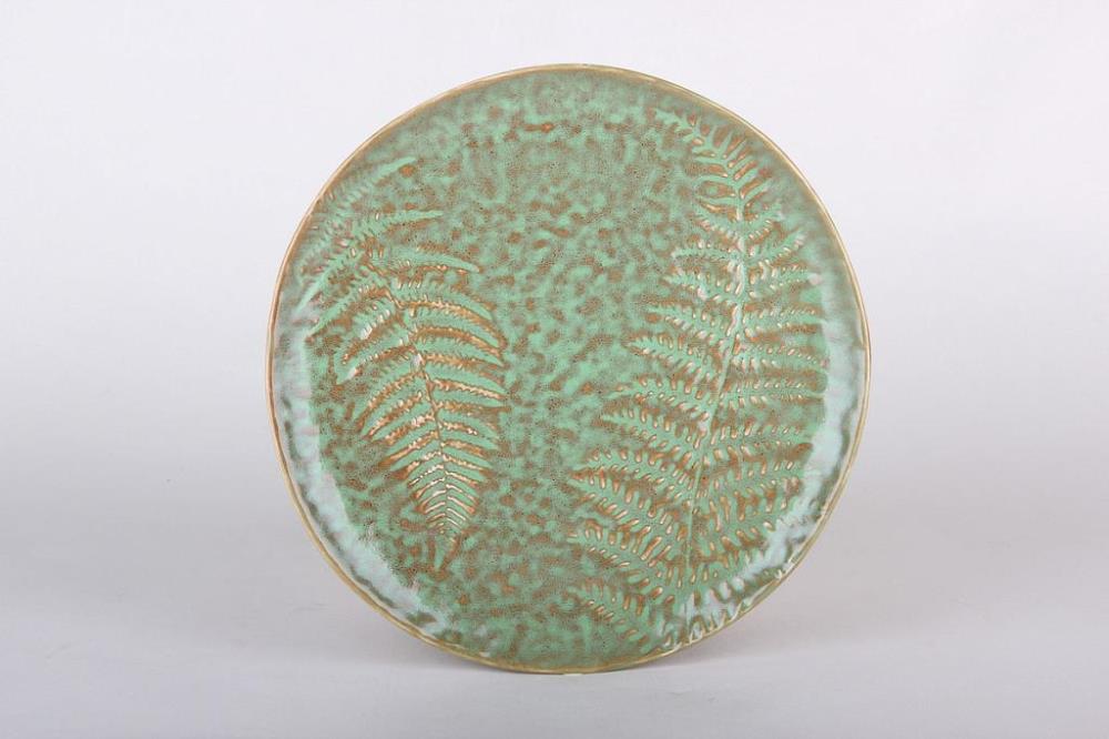 Fern deco Тарелка десертная 21.5см  фарфор кратно 2