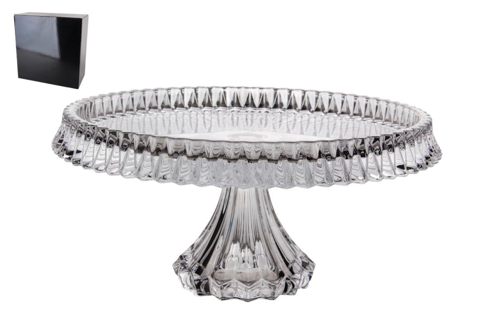 Блюдо для торта 31х15см  стекло кратно 1