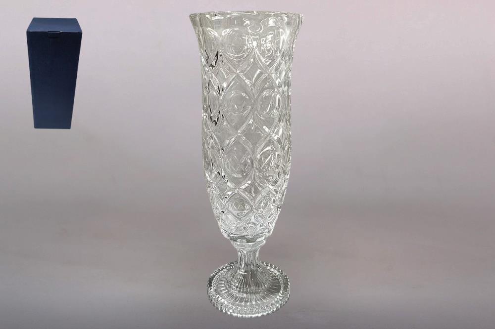 Ваза для цветов 14х40.5см  стекло кратно 1