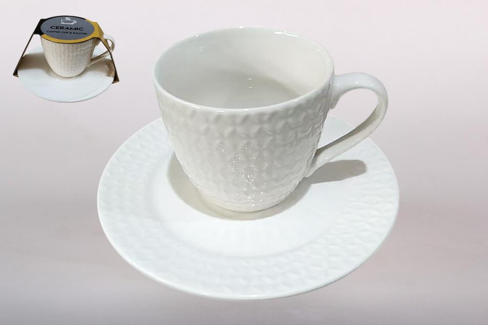 Пара чайная 240мл  фарфор кратно 36