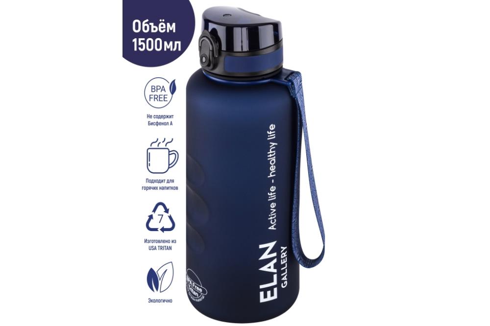 Бутылка для воды 1,5 л 10*10*28,5 см 