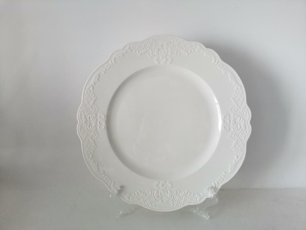 Вензель Тарелка десертная 21см  фарфор кратно 6