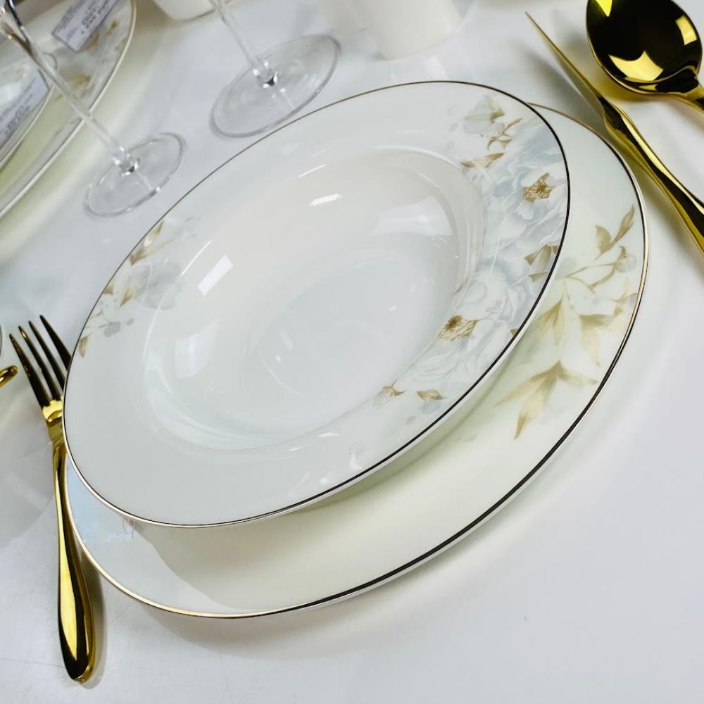 145-688 Набор из 6 глубоких тарелок 23см ЛИЛИАН в под.уп.(х6)Костяной фарфор 145-688 Набор из 6 глубоких тарелок 23см ЛИЛИАН в под.уп.(х6)Костяной фарфор