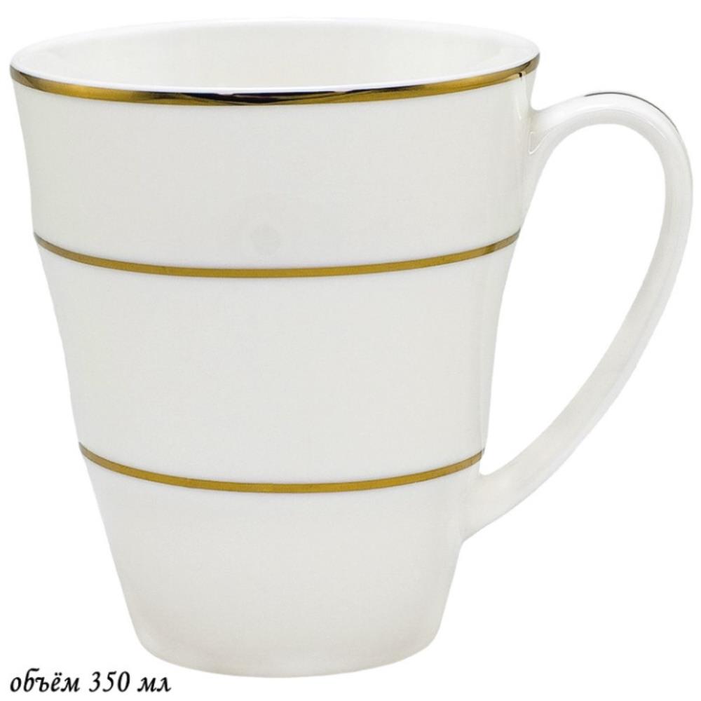 145-039 Кружка 350 мл в под.уп.(х36)Костяной фарфор