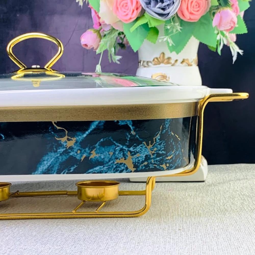 133-245 Мармит 38х23см с крышкой на подставке в под.уп.(х4)Фарфор 133-245 Мармит 38х23см с крышкой на подставке в под.уп.(х4)Фарфор