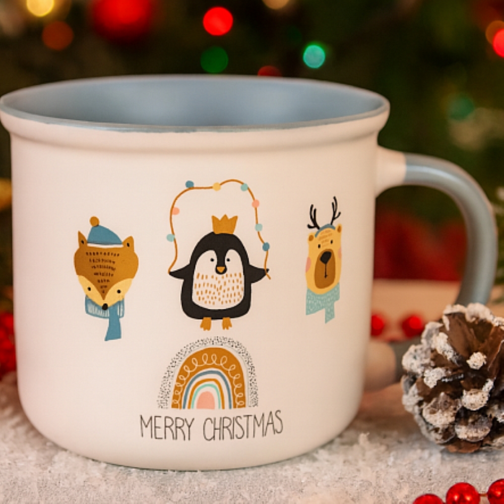 WINTER ANIMALS Кружка пингвин 350мл