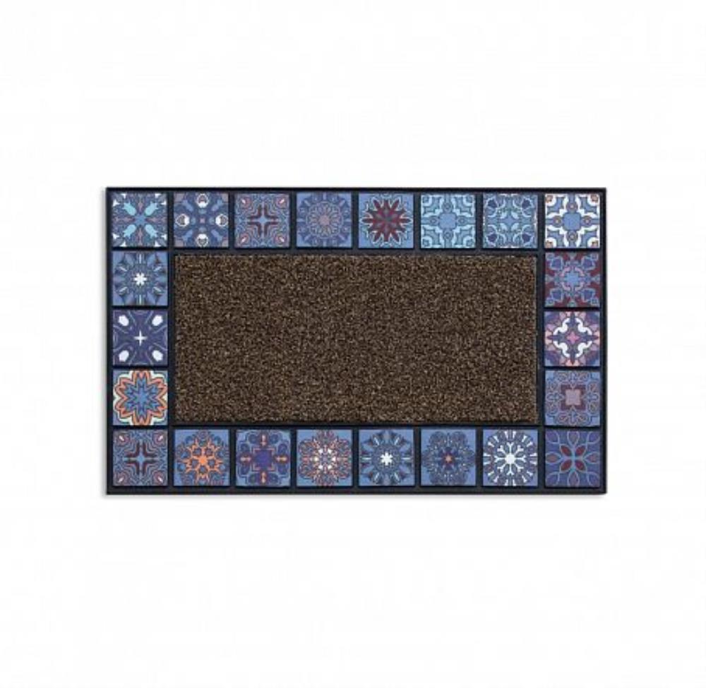 MOSAIC QUADRO Коврик придверный фиолетовый 76x45см