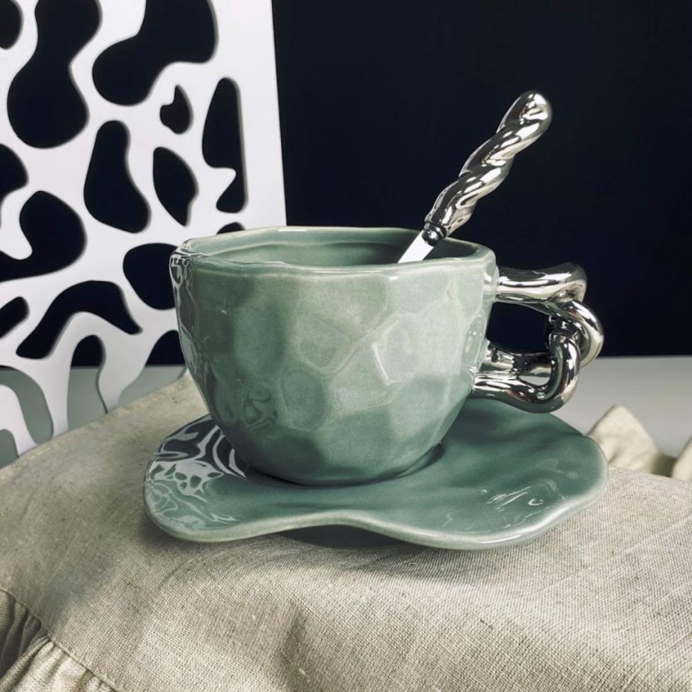 163-078 Чашка 280мл с блюдцем и ложкой в под.уп.(х24)