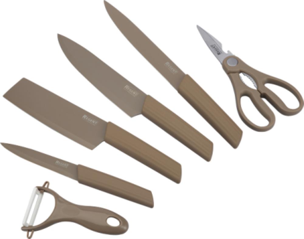 72-205 Набор ножей 6пр. Linea Moka