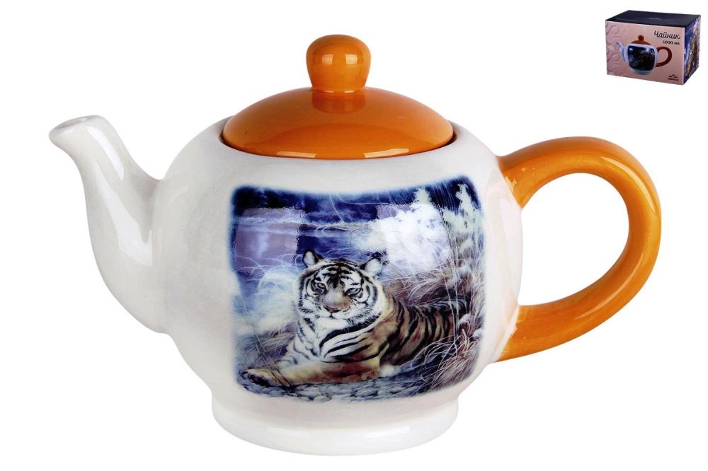 Бенгальский тигр Чайник 1000мл п/уп